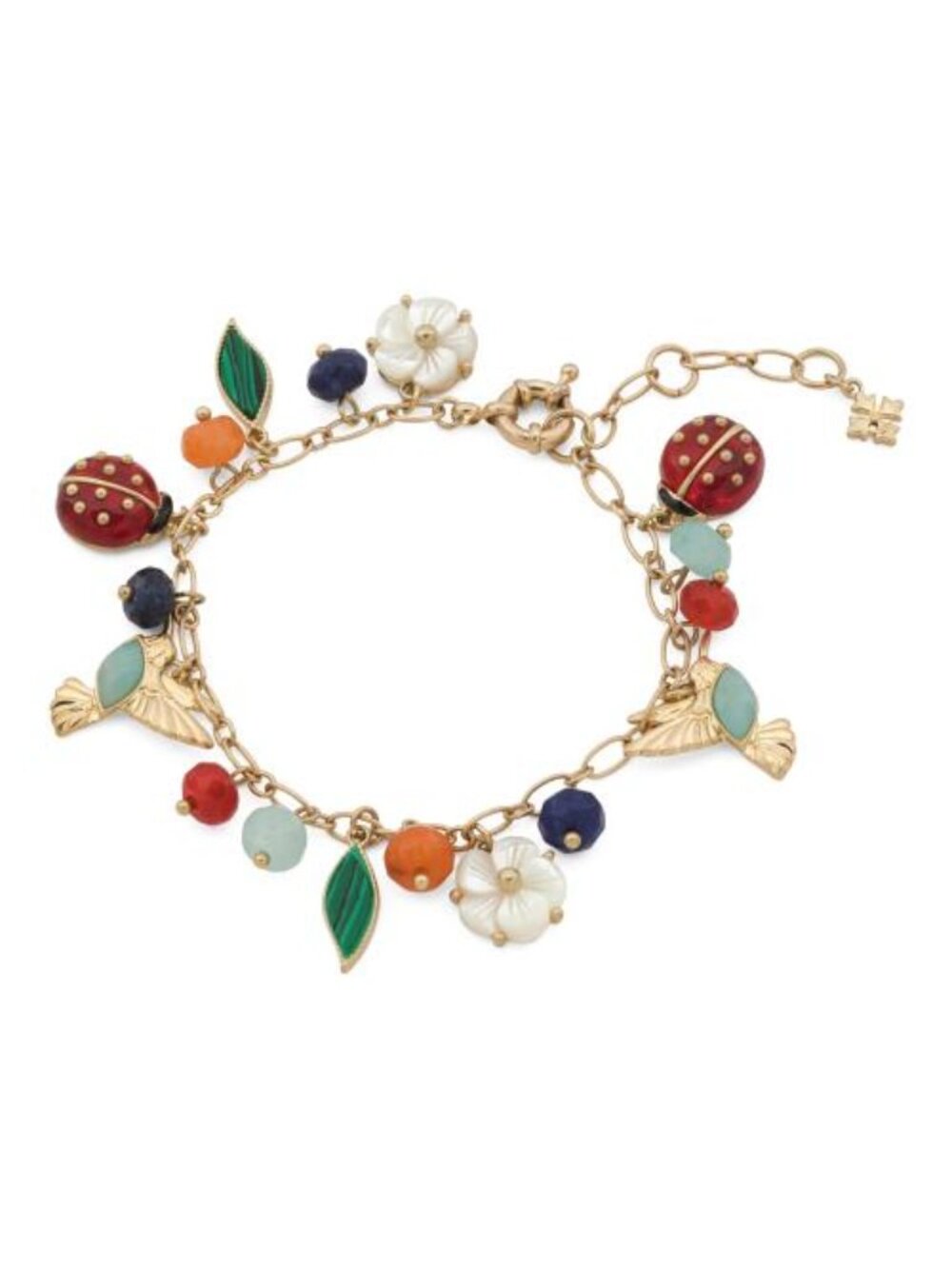 PATRICIA NASH Ladybug Mini Charm Bracelet